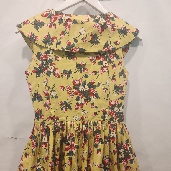 𝅺ATSUKI Onishi vintage dress size M in pristine condition no belt - Picture 8 of 9